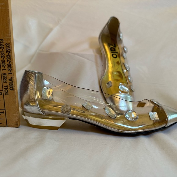 Zalo lucite with rhinestones never worn 5 1/2 - Picture 6 of 6